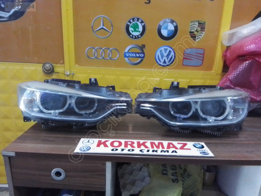 BMW F30 XENON SAĞ SOL ÖN FAR TAKIM DOLU SÖKME 2012-2015