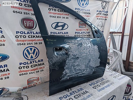 Renault klio joy sağ ön kapı Orjinal füme kaporta işlemi yapılmı