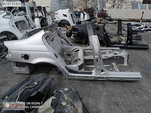 BMW E46 ARKA ŞASİ KUPA ÖN ŞASİ-ŞASE ÇEYREK MARŞPİYEL TAVAN ARKA