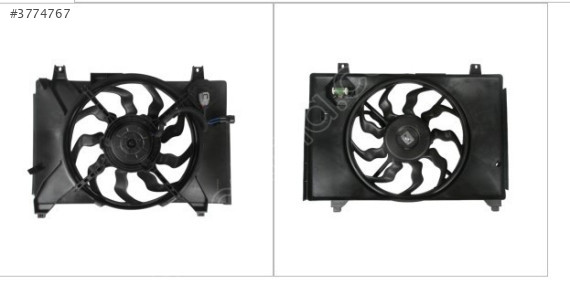 ERA RADYATÖR FAN DAVLUMBAZI KOMPLE 1.5 DİZEL ORİS 25380-1E300 9LU