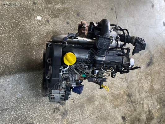 Dacia Logan arkadan marşlı dolu motor