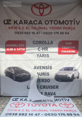 2013-2018 TOYOTA COROLLA ÇIKMA ORJİNAL SAĞ ÖN ÇAMURLUK