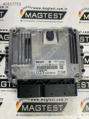 FIAT DUCATO 2.3 JTD 0281016052, 51861917 EDC16C39 ECU MOTOR