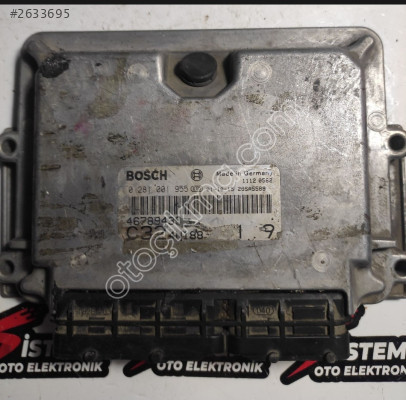 Fiat Punto 1.9 Motor Beyni JTD Dizel 46789433 0281001955EDC15C7