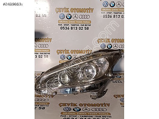 208 Model Peugeot İçin Sol Ön Far Parçası
