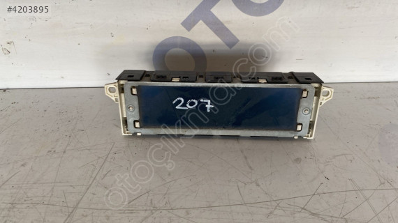 peugeot 207 2011 çıkma orjinal bilgi ekranı (son fiyat)