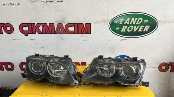 Bmw 3 Serisi E46 Xenon Sağ-Sol Far Seti