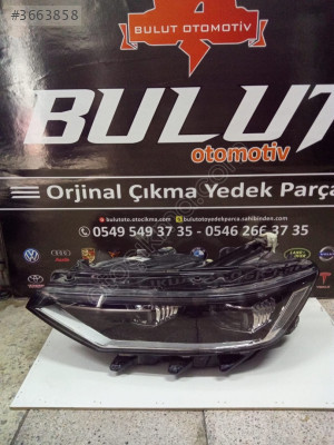 2020-2023 VW Passat B8,5 Sol Ön LED'li Çıkma Far