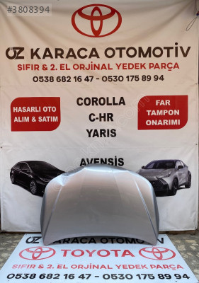 2019-2025 TOYOTA COROLLA ÇIKA ORJINAL ÖN KAPUT