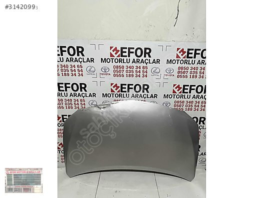 TOYOTA COROLLA MOTOR KAPUTU ÇIKMA ORJİNAL YEDEK PARÇA 07-12