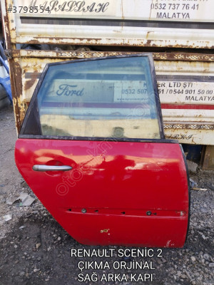RENAULT SCENİC 2 ÇIKMA ORJİNAL DOLU SAĞ ARKA KAPI