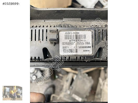 CITROEN / PEUGEOT JCE-EMF C ORA CEM1 96771584 soft: V72.2 Lo