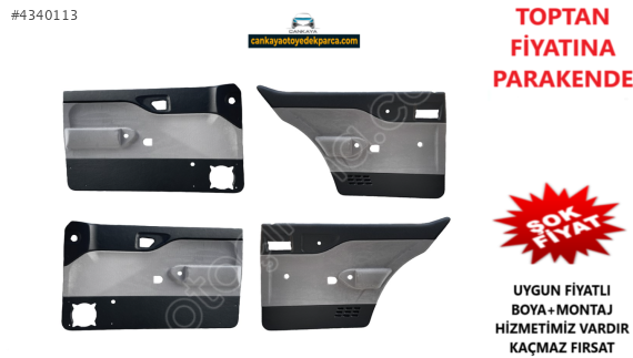 TOFAŞ SLX KAPI DÖŞEMESİ TAKIM SIFIR  GRİ  986046790