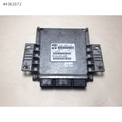 Peugeot 206 1.1 Motor Beyni IAW48P2.72 9645989480 9648568480