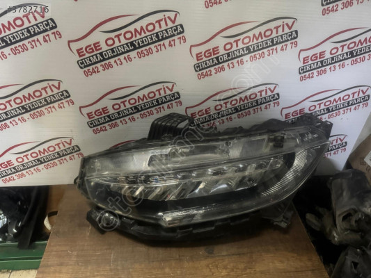 2017/2021 HONDA CİVİC FC5 FULL LED SAĞ SOL FAR ORJINAL