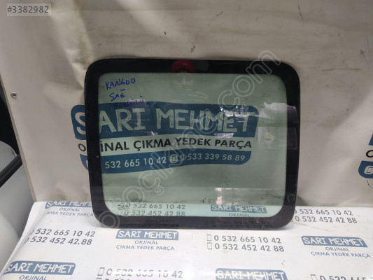 ÇIKMA RENAULT KANGOO SAĞ SÜRGÜLÜ KAPI CAMI
