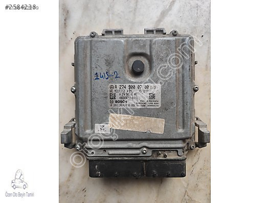 Mercedes W204 Motor Beyni A2749000700 - 0261S06039 - MED17.7