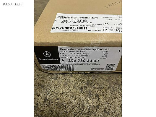 MERCEDES W206 ÖN AÇILIR SANRUF