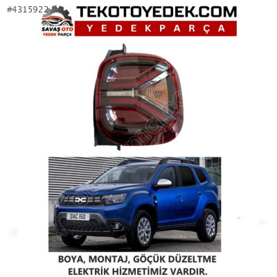 DUSTER ARKA STOP SAĞ SOL 2021 VE ÜZERİ / KAMPANYA