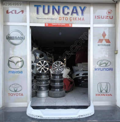 VOLKSWAGEN PASSAT B8 ARKA TAMPON SPOİLER BOYASIZ ÇIKMA PARÇA ORJ