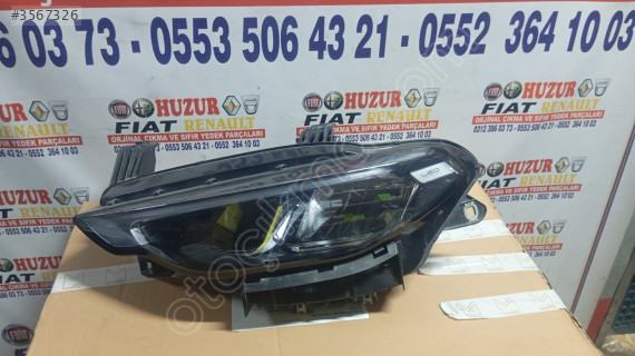Fiat egea sıfır orijinal sol far 2024