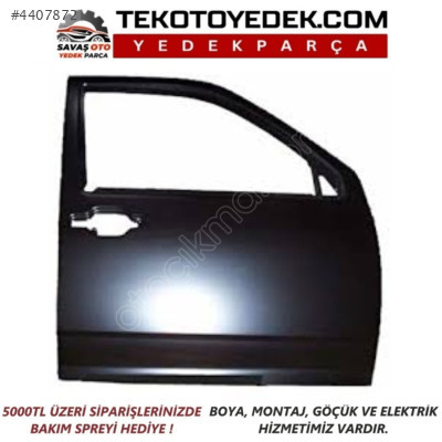 D MAX PICK UP ÖN KAPI SACI SAĞ SOL 2007 2008 2009 2010 2011 2012