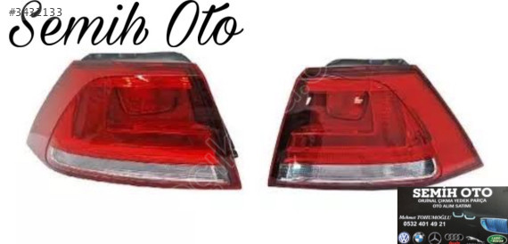VOLKSWAGEN GOLF MK7 ÇIKMA SAĞ SOL STOP