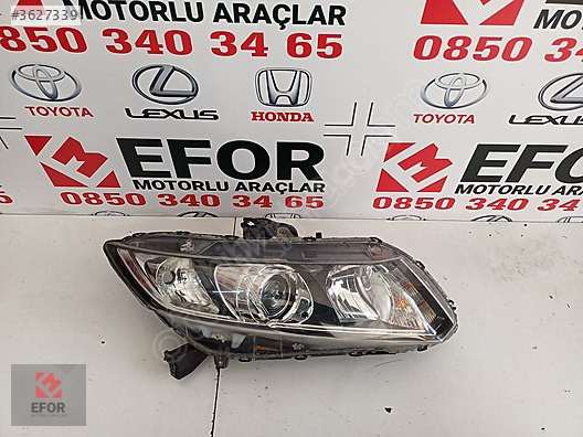 HONDA CİVİC SAĞ FAR ORJİNAL ÇIKMA YEDEK PARÇA 12-15