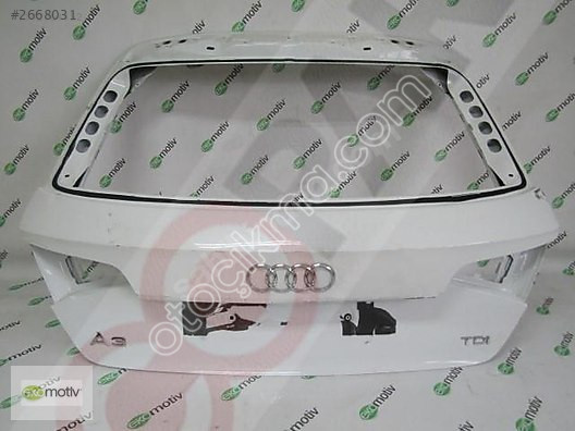 A3/S3 SPORTBACK BAGAJ KAPAĞI 2012-18 ORJİNAL ÇIKMA 8P4827023