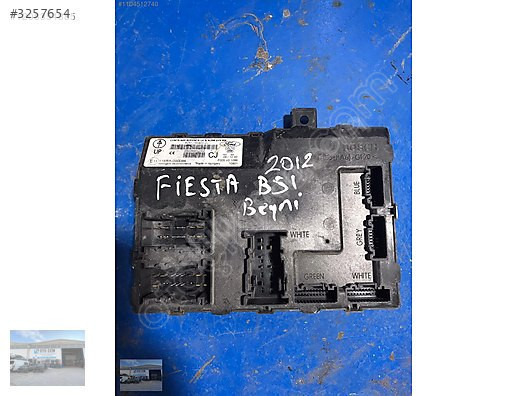 OTO CEMDEN ÇIKMA FORD FİESTA BSI BEYNİ 8V51 15K600 CJ