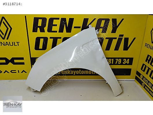625616679R RENAULT CLİO 5 SOL ÖN ÇAMURLUK ÇIKMA ORJ RENKAY OTO