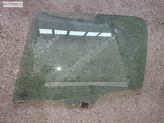 PEUGEOT PEJO 206 SW STATİON WAGON SOL ARKA KAPI CAMI