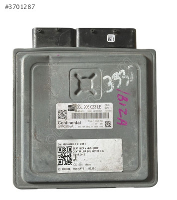 03L906023LE 5WP42919AA 03L906023Q SIMOS PCR2 MOTOR BEYNI SEAT IBI