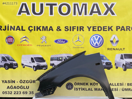 Volkswagen Caddy 04-10 Sol Ön Çamurluk