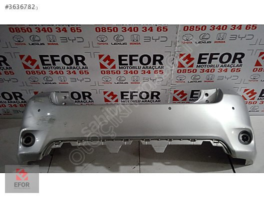 TOYOTA AURİS ARKA TAMPON ORJİNAL ÇIKMA YEDEK PARÇA 07-09