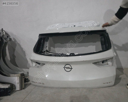OPEL GRANDLAND X BEYAZ BAGAJ KAPAĞI ORJINAL BOYASIZ