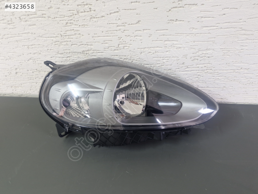 FİAT PUNTO EVO SAĞ ÖN FAR KOYU GRİ MOTORLU SIFIR 2009-2011