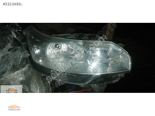 2008 CİTROEN C5 SAĞ FAR ÜNALLAR OTO YEDEK PARÇA
