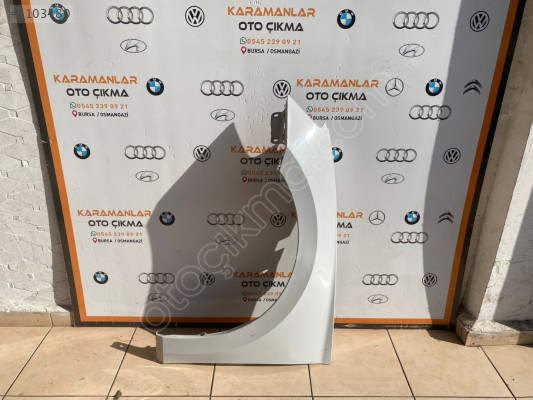 SKODA SUPERB SOL ÖN ÇAMURLUK ORJİNAL HATASIZ