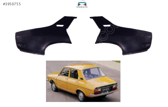 RENAULT 12 TOROS ARKA ÇAMURLUK SAĞ/SOL ADET FİYAT SIFIR