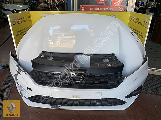 DACİA SANDERO ÖN TAMPON KAPUT ORJİNAL ÇIKMA PARÇA 2021