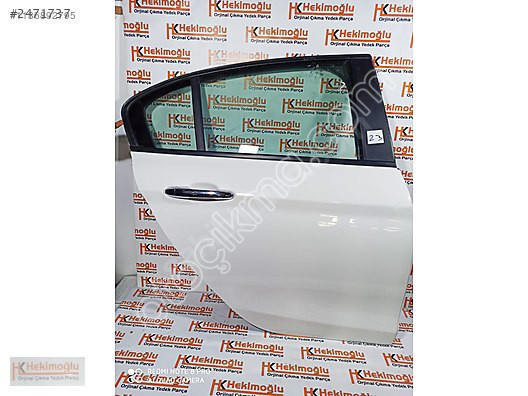 Beyaz Fiat Egea Sağ Arka Kapı - Hatasız ve Boyalı (Boş)