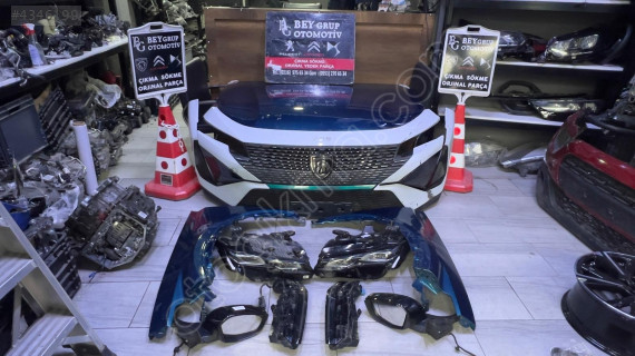 PEUGEOT 408 ÖN TAMPON KAPUT ÇAMURLUK FAR AYNA SET