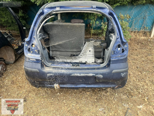 TOYOTA YARİS KESME ARKA TAVAN