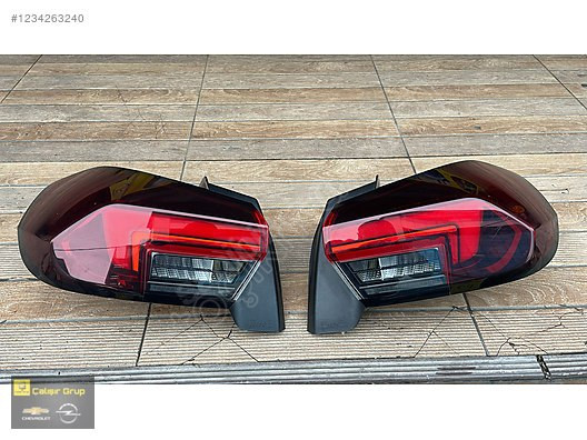 CORSA F 2019 - 2024 SAĞ SOL LED STOP ÇIKMA SÖKME YEDEK PARÇA