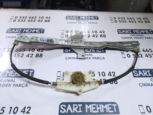 ÇIKMA CİTROEN C4 SOL ÖN CAM KRİKOSU K-553