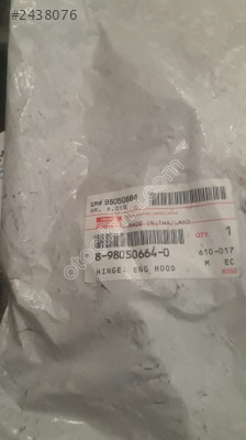 ISUZU D MAX 2004/2012 KAPUT MENTEŞE SAĞ SOL
