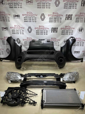 FIAT FIORINO (YENİ TİP) ÖN SET SIFIR TAMPON FAR KAPUT