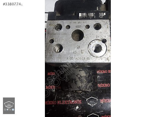 Mercedes W168 A Class ABS Beyni A0034317412 0265202433