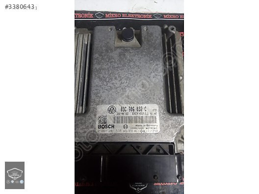 03C906032C 0261201538 MED17.5.1 VW GOLF MOTOR BEYNİ